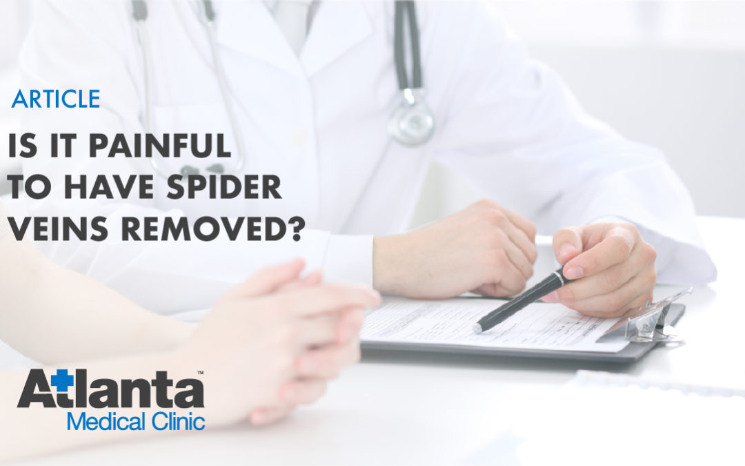 Is It Painful to Have Spider Veins Removed?